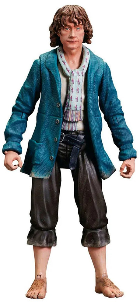 Diamond select lord of the rings select action figure series 7 pippin 10 cm action figuur