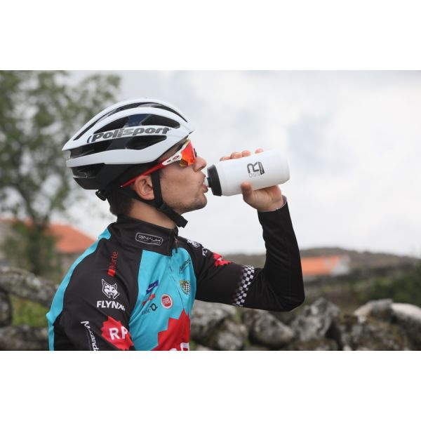Polisport Wasserflasche RS550 leicht – 550 ml – Schwarz