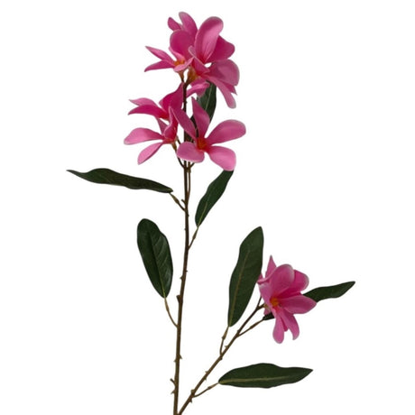 Mansion atmosphere kunstbloem plumeria 86x10x10cm