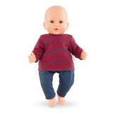 Corolle Mon Grand Poupon Poppen Outfit gestreift