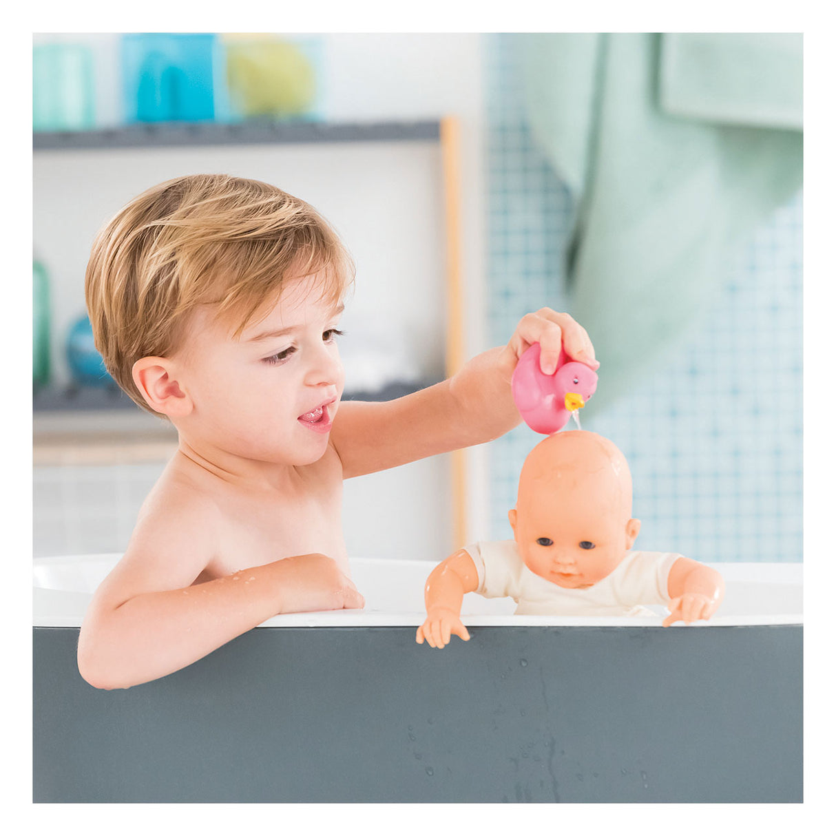 Corolle Mon Premier Poupon Badepuppe – Coralie, 30 cm