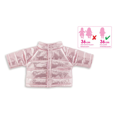 Corolle ma - rosa Puppenmantel