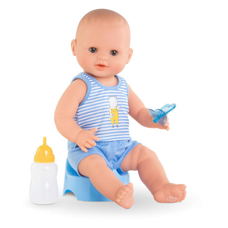 Corolle Mon Grand Poupon Trinken und Plaspop - Paul, 36 cm