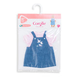 Corolle Mon Poupon Puppenkleid gestreift, 30 cm