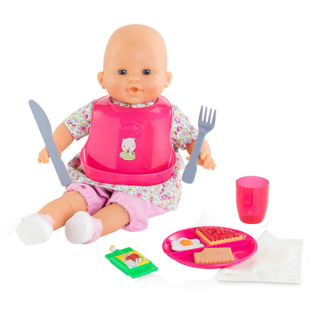 Corolle mon grand poupon – Puppenpflegeset für die Mahlzeit