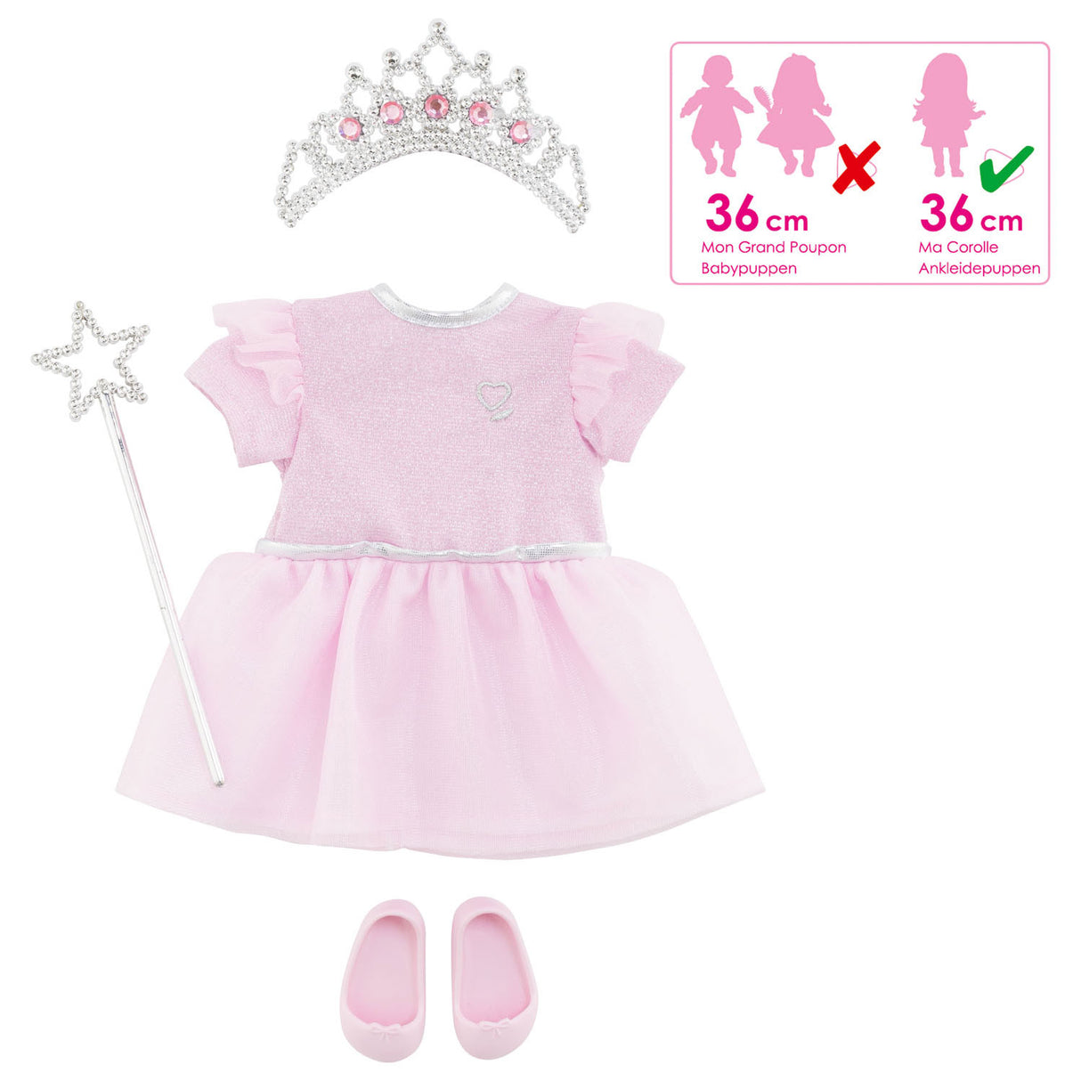 Corolle Ma Poppenoutfit Prinzessin