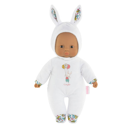 Corolle Mon Doudou Sweet Heart Babypop - Kaninchen Weiß, 30 cm