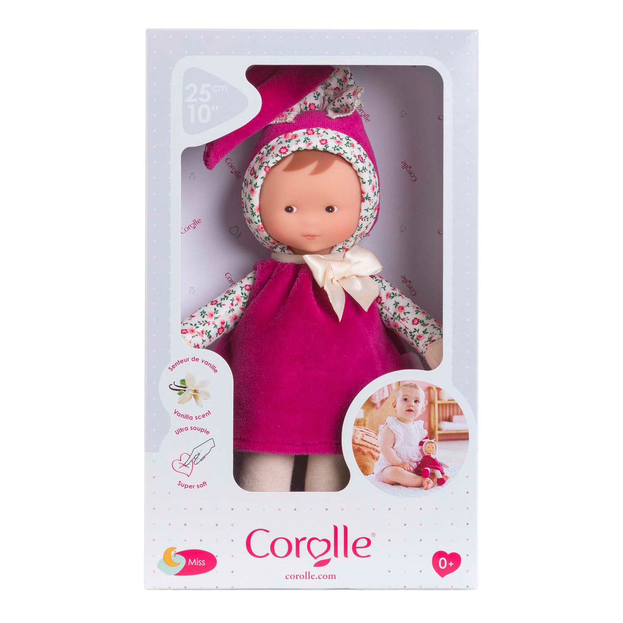 Corolle Miss – rosa Grenadine-Puppe, 25 cm