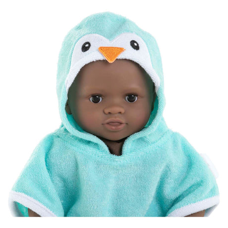 Corolle Badeumhang für Babypuppe – Pinguin, 30 cm