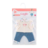 Corolle T-Shirt und Jeans für Babypuppe, 30 cm
