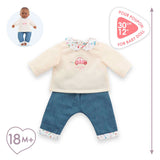 Corolle T-Shirt und Jeans für Babypuppe, 30 cm