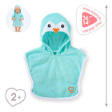 Corolle Badeumhang für Babypuppe – Pinguin, 36 cm