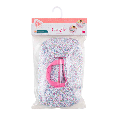 Corolle Tragebett Puppenblumen - Reisebett für Babypuppen 30 cm.