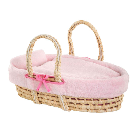 Set aus geflochtenen Corolle-Körben für Babypuppen – Plüsch