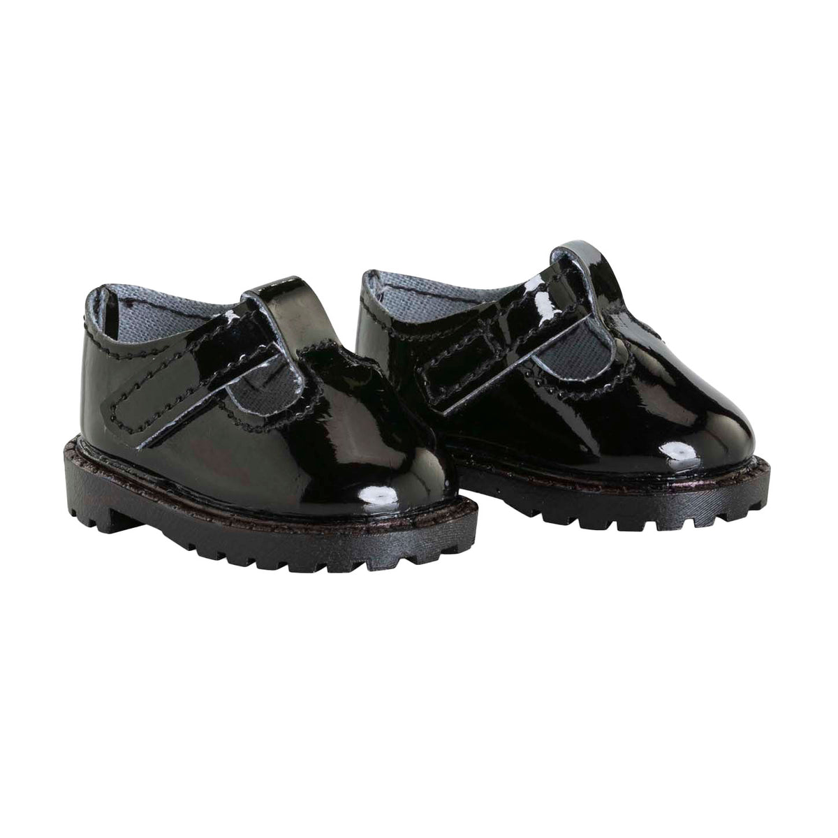 Corolle schwarz lackierte Babyschuhe für Puppen, 36 cm