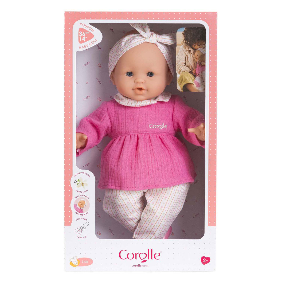 Corolle Mon Grande Poupon Babypuppe Lise – 36 cm