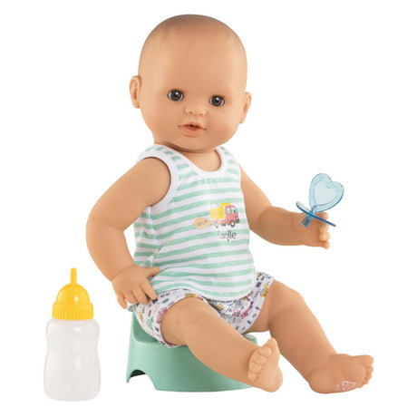 Corolle Mon Grande Poupon Trink- und Pinkelpuppe Paul – 36 cm