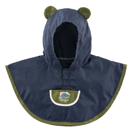 Corolle Regenponcho Puppenkostüm kleiner Entdecker 30cm blau.