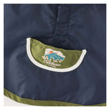 Corolle Regenponcho-Puppenkostüm 36 cm mit Kapuze und Bärenohren.