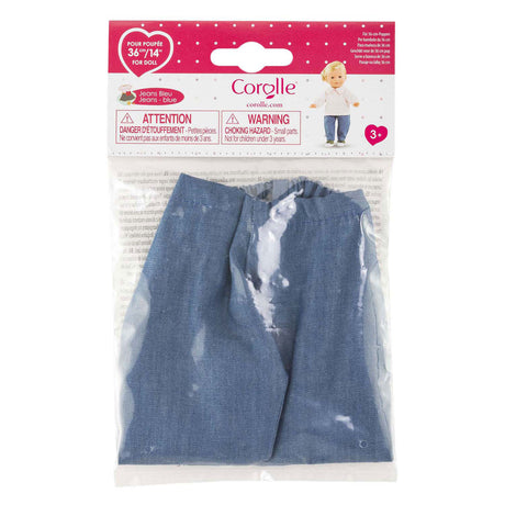 Corolle Puppe Jeansblau - Kleidung für Puppe 36cm im Denim-Look.