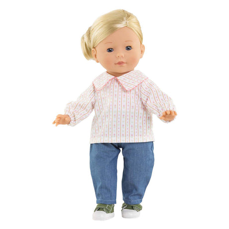 Corolle Puppe Jeansblau - Kleidung für Puppe 36cm im Denim-Look.
