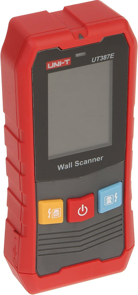 Uni-t UT-387e – Detektor für stromführende Leitungen, Metall und Holz – automatische Kalibrierung – LCD-Grafikdisplay