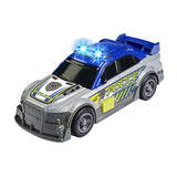 Dickie Police Car grau mit Licht und Geräusch