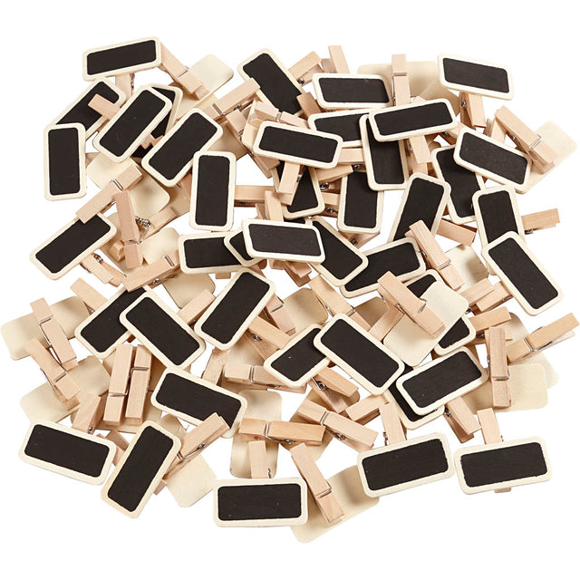 Https: www.cchobby.nl blackboard-with-clothespins-size-4x2-cm-100-piece-1-box