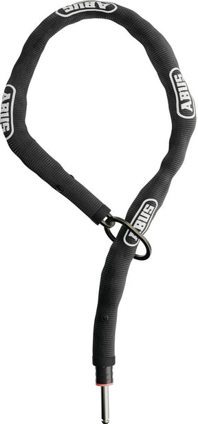 Abus Fahrradschloss Steckkette - Adapterkette Classic - - Schwarz - 100 cm - geeignet für Elektrofahrräder - Cityfahrräder
