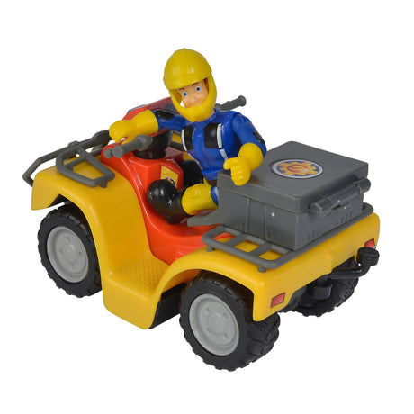 Simba Feuerwehrmann Sam Spielzeugquad mit Figur – Actionfahrzeug.