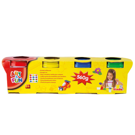 Simba - Kunstspaß weicher Teig - Plastilin - Modellieren - ab 3 Jahren