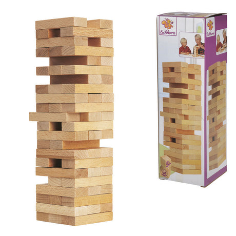 Eichhorn Holzstapelturm, 54-tlg.