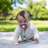 Eichhorn Baby Schnullerkette aus Holz