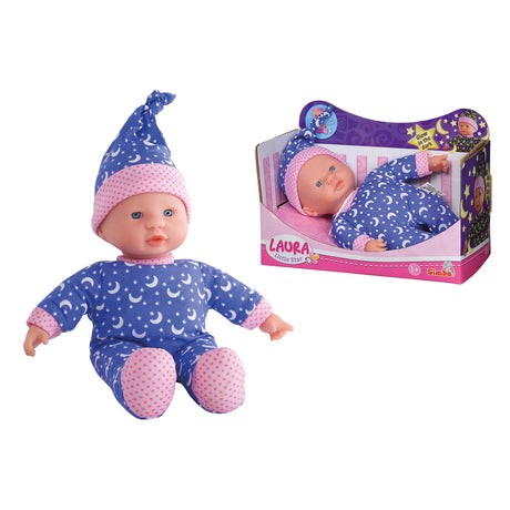 Simba Laura Little Star Babypuppe leuchtet im Dunkeln 105010010