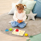 Eichhorn Farbe Houten Form Puzzle