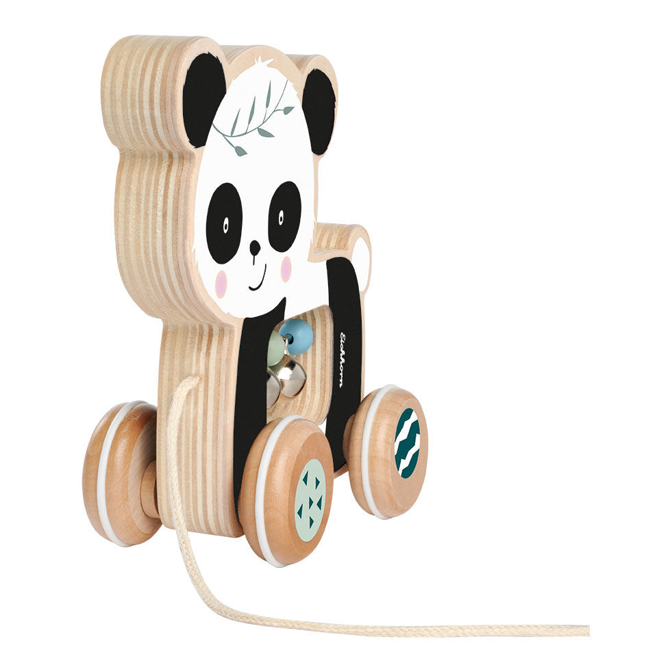 Eichhorn Zugtier Panda aus Holz