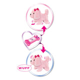 Simba maskotka chi chi love słodki szczeniak, na kabel, r?owy, 17 cm