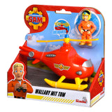 Simba – Feuerwehrmann Sam – Hubschrauber – Wallaby – Spielzeugfahrzeug