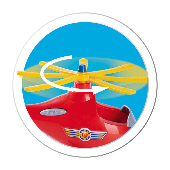 Simba – Feuerwehrmann Sam – Hubschrauber – Wallaby – Spielzeugfahrzeug