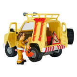 Simba -Feuerwehrmann Sam Mountain 4x4 Jeep mit Figur