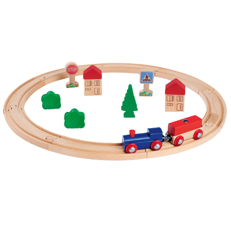 Eichhorn Bahngleis-Spielset, 20-teilig.
