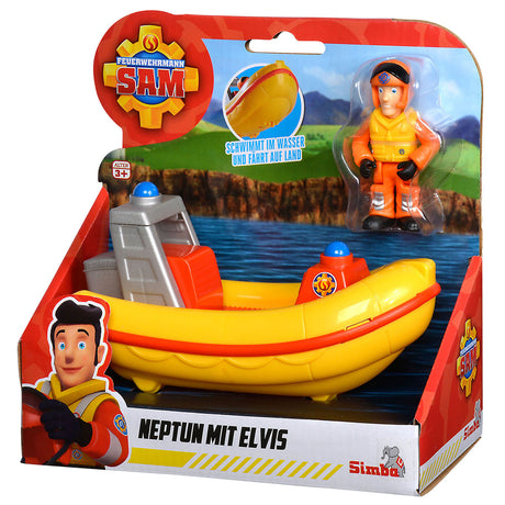 Simba Feuerwehrmann Sam Rettungsboot mit Elvis-Spielfigur