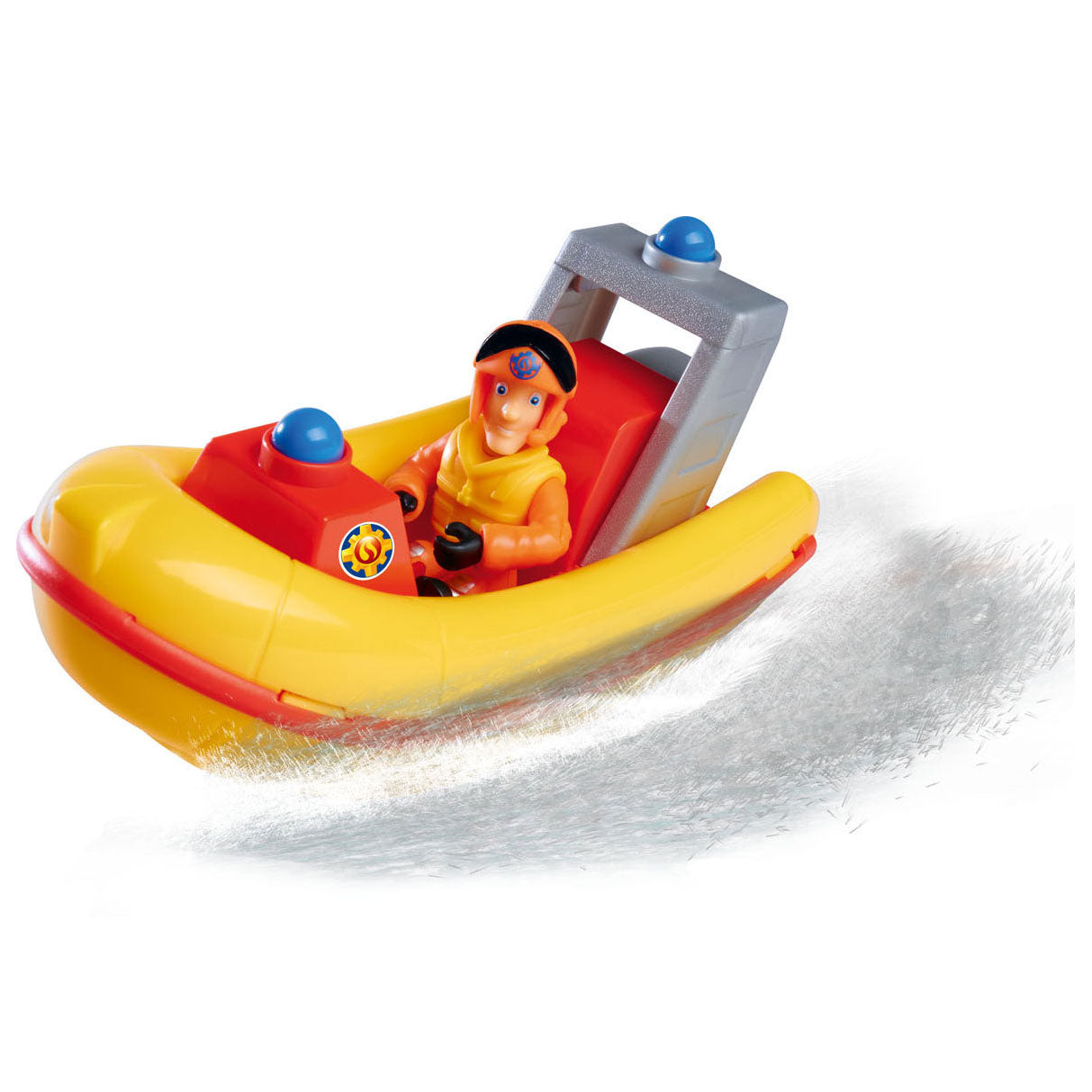Simba Feuerwehrmann Sam Rettungsboot mit Elvis-Spielfigur