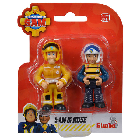 Simba Feuerwehrmann Sam Spielfiguren Doppelset – Actionfiguren Spielzeug.