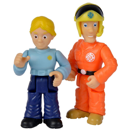 Simba Feuerwehrmann Sam Spielfiguren Doppelset – Actionfiguren Spielzeug.