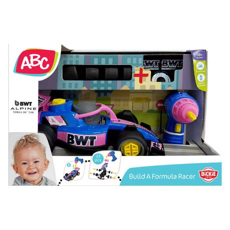 Dickie abc bouw een alpine raceauto