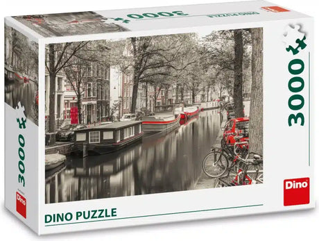Dinotoys dinopuzzel van het kanaal van amsterdam 3000 stukjes