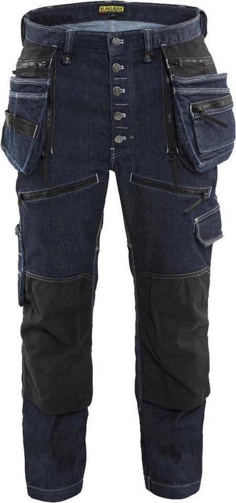 Blåkläder Baggy Denim Stretch x1900 19991141 | marineblau schwarz | Größe c148 - 7330509459249