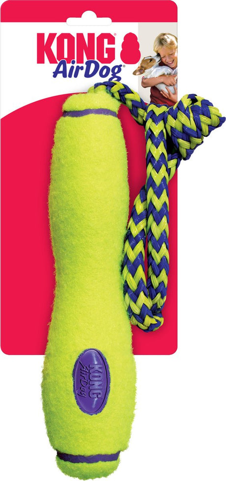 Kong Air Fetch Stick gelb