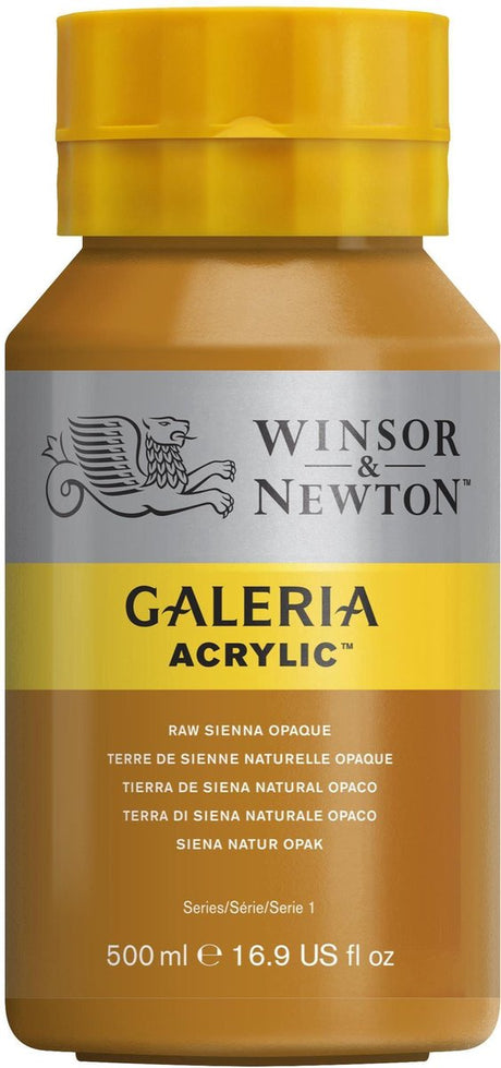 Winsor Newton Galeria Acryl 500 ml rohes Sienna-Opaq